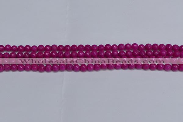 CMJ79 15.5 inches 6mm round Mashan jade beads wholesale
