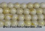 CMJ900 15.5 inches 4mm round Mashan jade beads wholesale