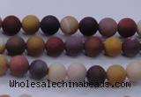 CMK291 15.5 inches 6mm round matte mookaite beads wholesale