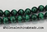 CMN151 AA grade 8mm round natural malachite beads Wholesale