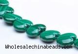 CMN20 A grade 4*10mm heart natural malachite beads Wholesale