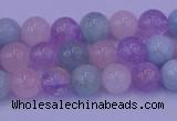 CMQ351 15.5 inches 6mm round mixed quartz beads wholesale