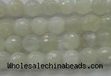 CMS1041 15.5 inches 6mm faceted round A grade white moonstone beads