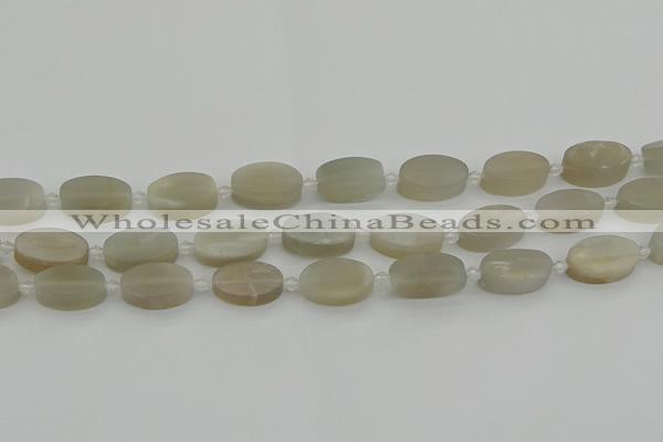 CMS1141 15.5 inches 12*20mm oval moonstone gemstone beads