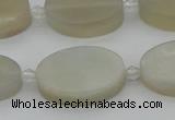 CMS1142 15.5 inches 15*22mm oval moonstone gemstone beads