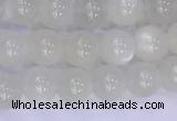 CMS1486 15.5 inches 6mm round white moonstone beads wholesale