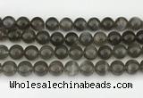 CMS2023 15.5 inches 12mm round black moonstone beads wholesale