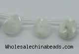 CMS215 15.5 inches 12*16mm faceted teardrop moonstone beads wholesale