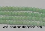 CMS401 15.5 inches 4mm round green moonstone beads wholesale