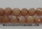 CMS941 15.5 inches 6mm faceted round A grade moonstone gemstone beads