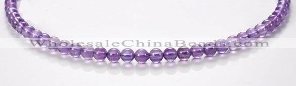 CNA10 6mm round A+ grade natural amethyst quartz beads Wholesale