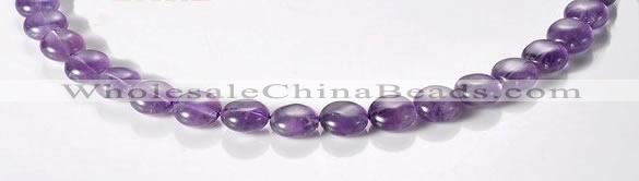 CNA24 10mm flat round A- grade natural amethyst beads Wholesale