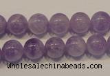 CNA300 15.5 inches 8mm round natural lavender amethyst beads