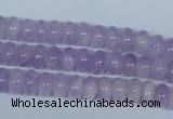 CNA407 15.5 inches 3*6mm rondelle natural lavender amethyst beads