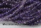 CNA59 15.5 inches 3*5mm faceted rondelle grade A natural amethyst beads