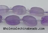 CNA722 15.5 inches 10*14mm oval amethyst gemstone beads wholesale