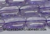 CNA852 15.5 inches 13*18mm rectangle natural light amethyst beads