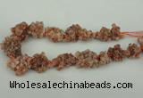 CNG1082 15.5 inches 20*25mm - 25*35mm nuggets red quartz beads