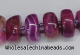 CNG1448 15.5 inches 10*14mm - 12*20mm nuggets agate gemstone beads