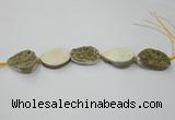 CNG1528 8 inches 22*30mm - 25*35mm freeform agate beads