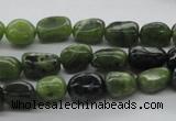 CNG222 15.5 inches 7*9mm nuggets canadian jade gemstone beads