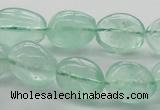 CNG227 15.5 inches 12-20mm*16-25mm nuggets green fluorite beads