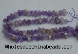 CNG2822 10*14mm - 13*18mm faceted nuggets lavender amethyst beads