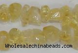 CNG314 15.5 inches 10*14mm nuggets citrine gemstone beads wholesale