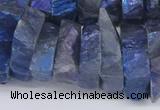 CNG3240 15.5 inches 20*25mm - 25*30mm nuggets plated white crystal beads