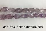 CNG3583 13*18mm - 15*20mm faceted nuggets light amethyst beads