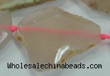 CNG497 15 inches 15*20mm – 25*42mm faceted nuggets agate beads