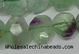 CNG5139 15.5 inches 15*18mm - 15*20mm faceted freeform fluorite beads
