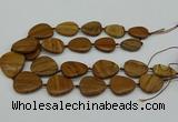 CNG5172 15.5 inches 16*22mm - 30*35mm freeform picture jasper beads