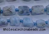 CNG5915 15.5 inches 4*6mm - 6*10mm nuggets rough larimar beads
