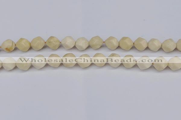CNG6049 15.5 inches 12mm faceted nuggets jasper beads