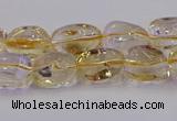 CNG6856 15.5 inches 8*12mm - 10*14mm nuggets citrine beads