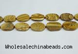 CNG7053 15.5 inches 20*30mm - 22*35mm freeform picture jasper beads