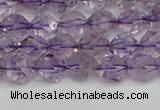 CNG7215 15.5 inches 6mm faceted nuggets amethyst beads wholesale