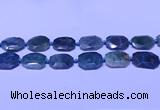 CNG7531 15.5 inches 18*25mm - 25*35mm faceted freeform chrysocolla beads