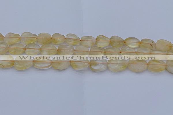 CNG7572 15.5 inches 10*14mm - 13*18mm freeform citrine beads