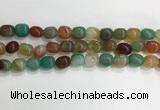 CNG8122 15.5 inches 8*12mm nuggets agate beads wholesale