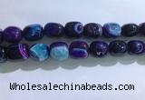 CNG8321 15.5 inches 15*20mm nuggets striped agate beads wholesale