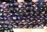 CNG8518 15.5 inches 8*10mm - 10*14mm faceted nuggets amethyst beads