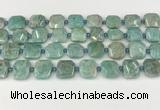 CNG8817 15.5 inches 16mm - 20mm faceted freeform amazonite beads