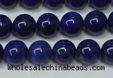 CNL1253 15.5 inches 8mm round natural lapis lazuli beads
