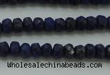 CNL1400 15.5 inches 2.5*4mm faceted rondelle lapis lazuli beads