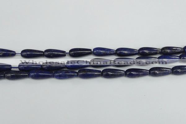 CNL1512 15.5 inches 8*22mm teardrop lapis lazuli beads wholesale