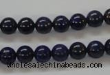 CNL209 15.5 inches 8mm round natural lapis lazuli beads wholesale