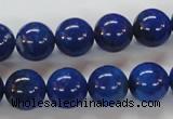 CNL225 15.5 inches 12mm round A- grade natural lapis lazuli beads