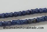 CNL238 15.5 inches 6*8mm bamboo shape natural lapis lazuli beads wholesale